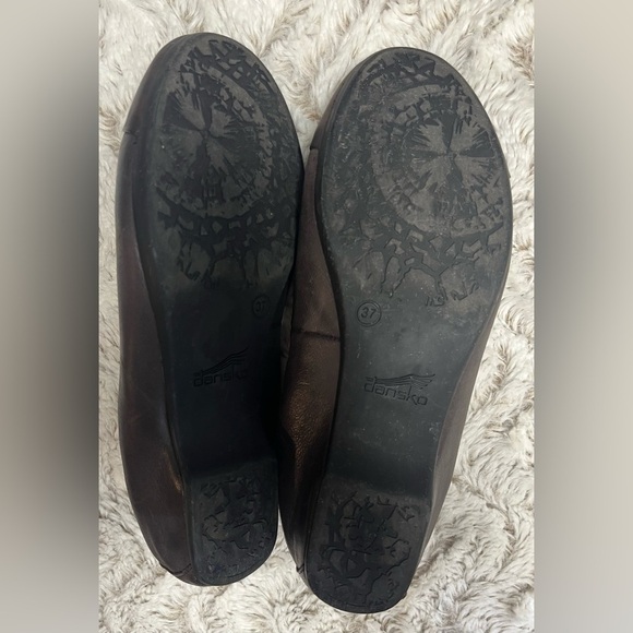 Dansko Lisanne Ballet Flats  Comfort Shoes Napa Leather Slip On Loafers - Picture 4 of 5